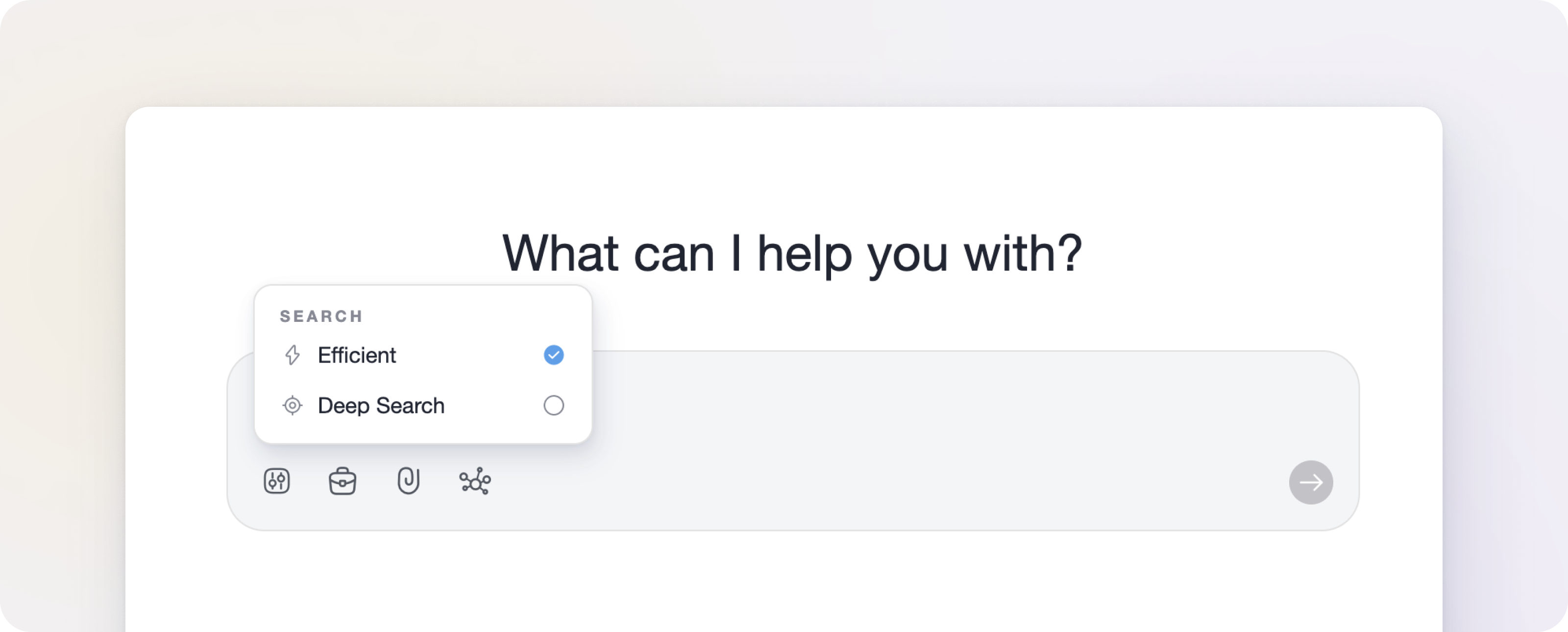 Search strategy